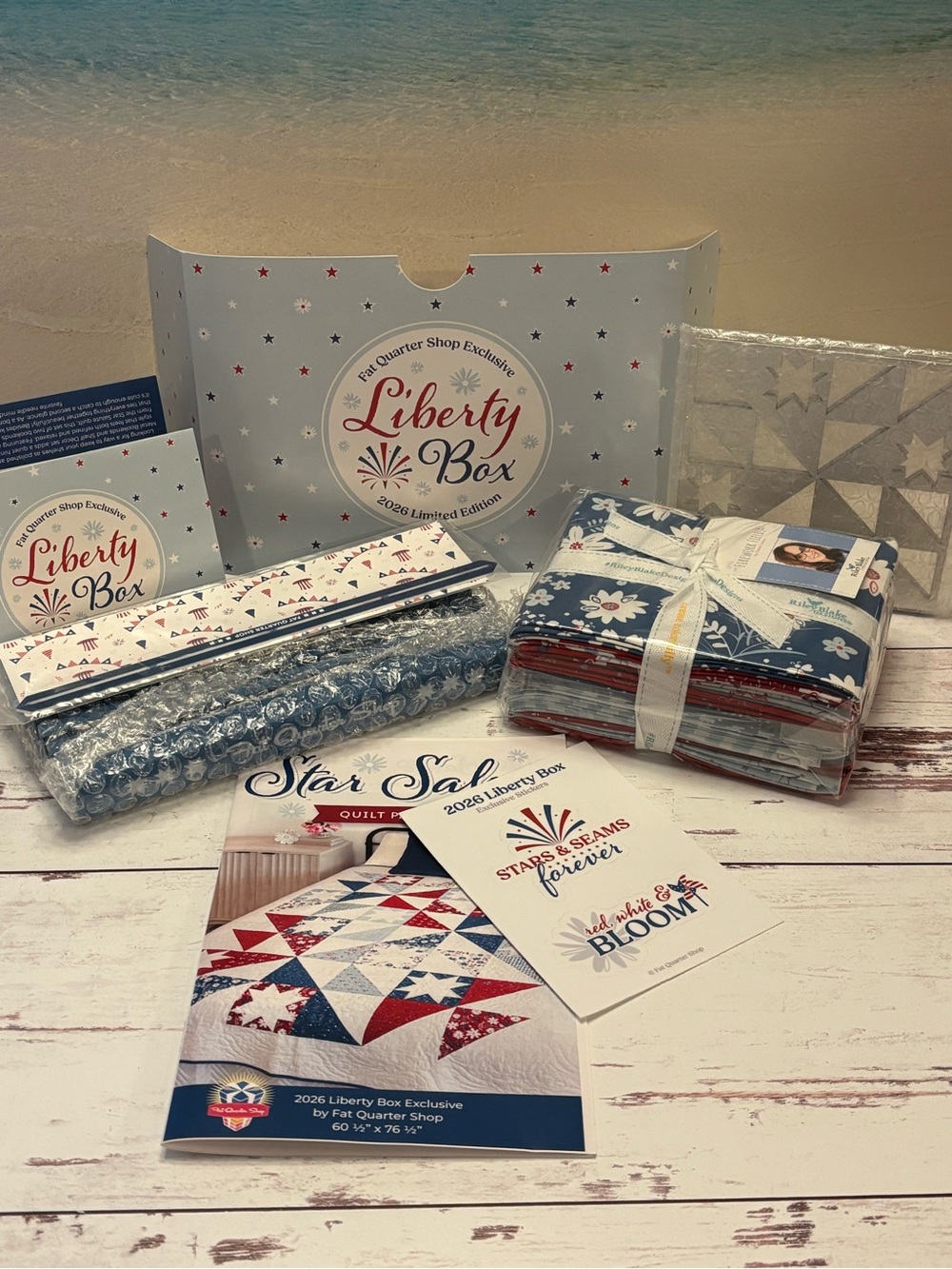 Fat Quarter Shop Liberty Box 2026 and Finishing Kit